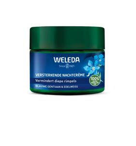 Blauwe gentiaan&edelweiss versterkende nachtcreme