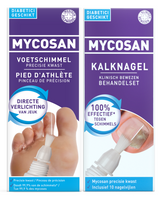 Mycosan behandelset kalknagel en voetschimmel