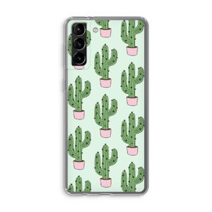Cactus Lover: Samsung Galaxy S21 Plus Transparant Hoesje