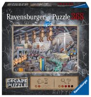 Ravensburger puzzel 368 stukjes escape toy factory - thumbnail