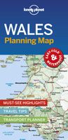 Wegenkaart - landkaart Planning Map Wales | Lonely Planet - thumbnail