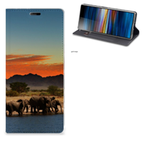 Sony Xperia 10 Plus | Hoesje maken | Olifanten