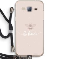 Be(e) kind: Samsung Galaxy J3 (2016) Transparant Hoesje met koord