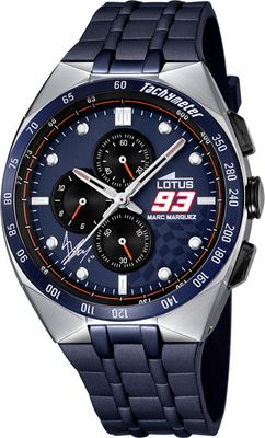 Lotus horlogeband 18236 Rubber Blauw