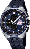 Lotus horlogeband 18236 Rubber Blauw