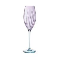 Champagneglas Cristal d'Arques Paris Swirly Spring Roze Glas 210 ml (4 Stuks)