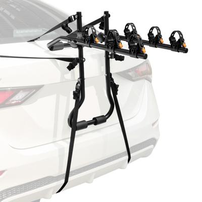 Kofferbakfietsendrager voor 3 Fietsen Achterklepfietsendrager met Verstelbare Lengte en Hoek