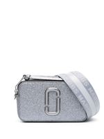 Marc Jacobs sac à bandoulière métallisé Snapshot paillette - Argent