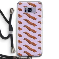 Bacon to my eggs #2: Samsung Galaxy S8 Transparant Hoesje met koord