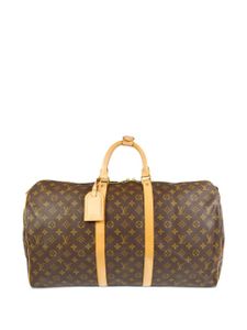 Louis Vuitton Pre-Owned 2000 pre-owned Monogram Keepall 55 reistas - Bruin