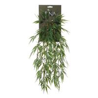 Louis Maes kunstplanten - Bamboe - groen - hangende takken bos van 158 cm