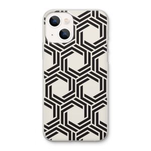 Geometrisch patroon: iPhone 13 Transparant Hoesje