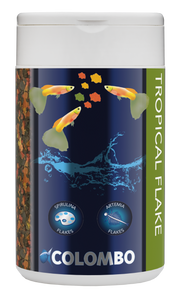 Colombo Tropical Vlokken Voer 1000ml - Complete Voeding voor Tropische Vissen & Helder Aquarium Water