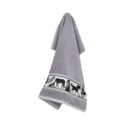 Bunzlau Castle Bunzlau Castle keukendoek Horse grey 53x60