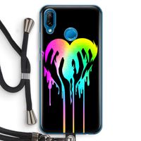 Hold My Heart: Huawei P20 Lite Transparant Hoesje met koord