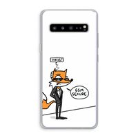 GSM secure: Samsung Galaxy S10 5G Transparant Hoesje