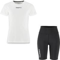 Craft Shirt Korte Legging Set Dames