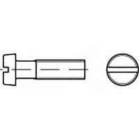 TOOLCRAFT TO-6864981 Cilinderkopschroef M3 35 mm Sleuf Staal Verzinkt 200 stuk(s)