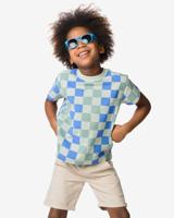 HEMA Kinder T-shirt blokken groen (groen)