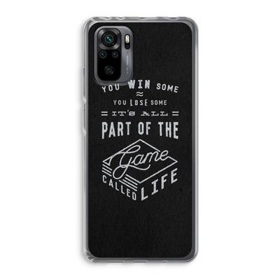 Life: Xiaomi Redmi Note 10 Pro Transparant Hoesje