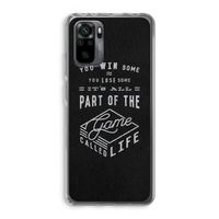 Life: Xiaomi Redmi Note 10 Pro Transparant Hoesje