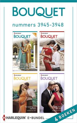 Bouquet e-bundel nummers 3945 - 3948 - Lynne Graham, Carol Marinelli, Louise Fuller, Chantelle Shaw - ebook