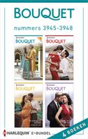 Bouquet e-bundel nummers 3945 - 3948 - Lynne Graham, Carol Marinelli, Louise Fuller, Chantelle Shaw - ebook