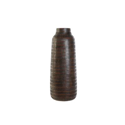 Vaas Home ESPRIT Bruin Zwart Hars Koloniaal 20 x 20 x 48 cm