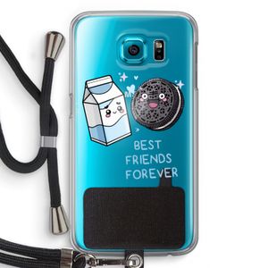 Best Friend Forever: Samsung Galaxy S6 Transparant Hoesje met koord