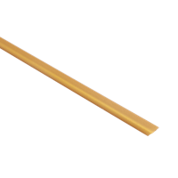 PVC Bies 2,3 x 5,0 mm x 100 cm goud - 100cm (per stuk)