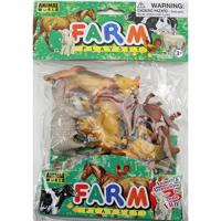 Basic Animal world farm boerderijdieren 8 stuks