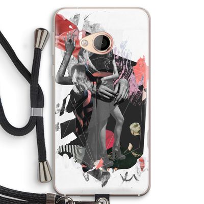 Dissimulation du réel: HTC U Play Transparant Hoesje met koord