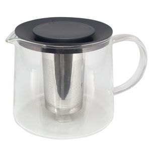 Glazen theepot 1,5 liter met filter   -