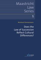 Does the Law of Succession Reflect Cultural Differences? - Reinhard Zimmermann - eBook (9789462748859) - thumbnail