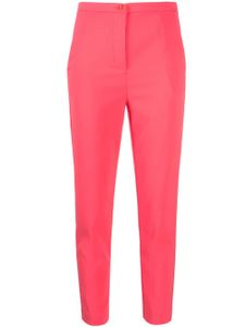 Patrizia Pepe pantalon slim à taille mi-haute - Rose