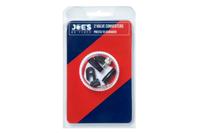 Joe's No-flats Ventieladapter Presta naar Schrader 2 e - Zwart