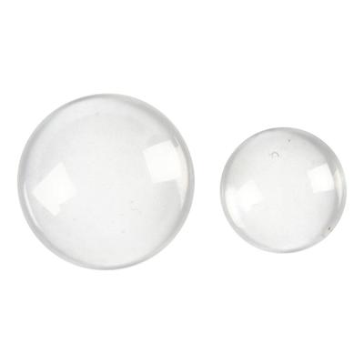 Creativ Company Ronde cabochons met platte achterkant, 8st.