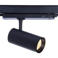 Tronix LED railspot 3-fase 8W zwart 40gr dimbaar - 5050445