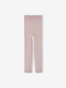 Fleece-legging voor meisjes zachtpaars