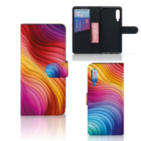 Book Case voor Xiaomi Mi 9 Regenboog