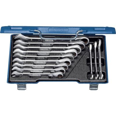 Gedore 2297442 7 R-012 Steek-ringratelsleutelset 12-delig Sleutelbreedte (metrisch) 8 - 19 mm