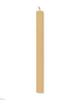 HEMA Huishoudkaars ⌀2.2x24cm ribbel lichtgeel (lichtgeel)