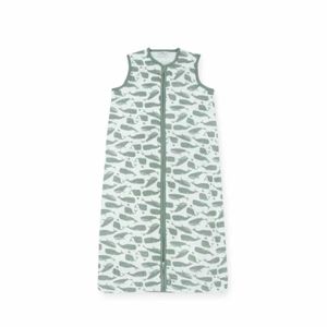 Jollein slaapzak zomer hydrofiel 70cm Whales ash green Maat