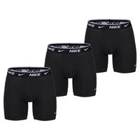 Nike Everyday Cotton Boxershort Brief 3-Pack Zwart Wit - thumbnail