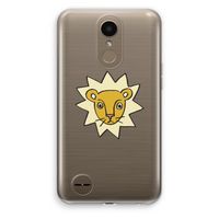 Kleine leeuw: LG K10 (2017) Transparant Hoesje Kleine leeuw: LG K10 (2017) Transparant Hoesje