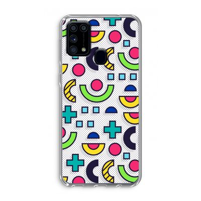 8-bit N°6: Samsung Galaxy M31 Transparant Hoesje