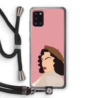 Confidence: Samsung Galaxy A31 Transparant Hoesje met koord
