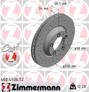 Remschijf SPORT REMSCHIJF COAT Z 460450452