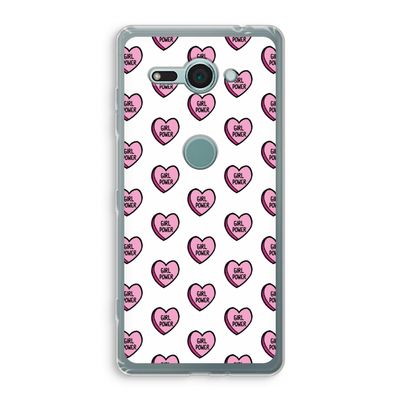 GIRL POWER: Sony Xperia XZ2 Compact Transparant Hoesje