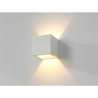 Artdelight Buitenlamp up down Cube 10cm - wit WL CUBE WI - thumbnail